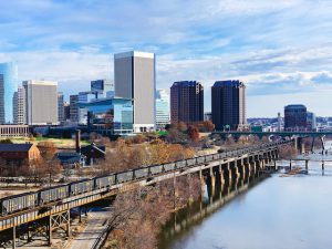 View of Richmond, Virginia.